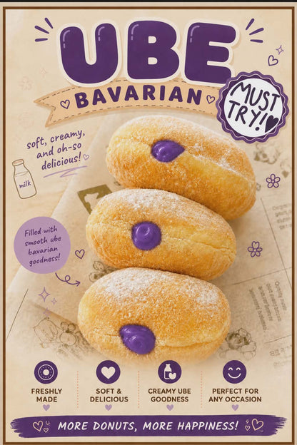 Donut Bavarian Cream