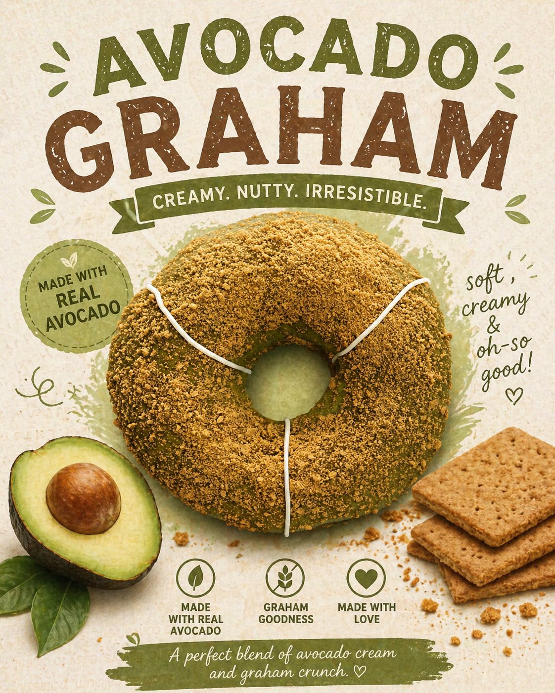 Donut Avocado