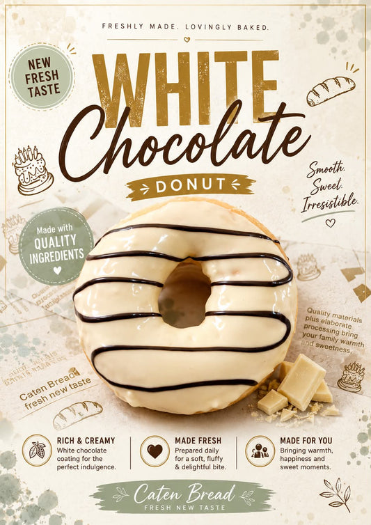 Donut White Choco